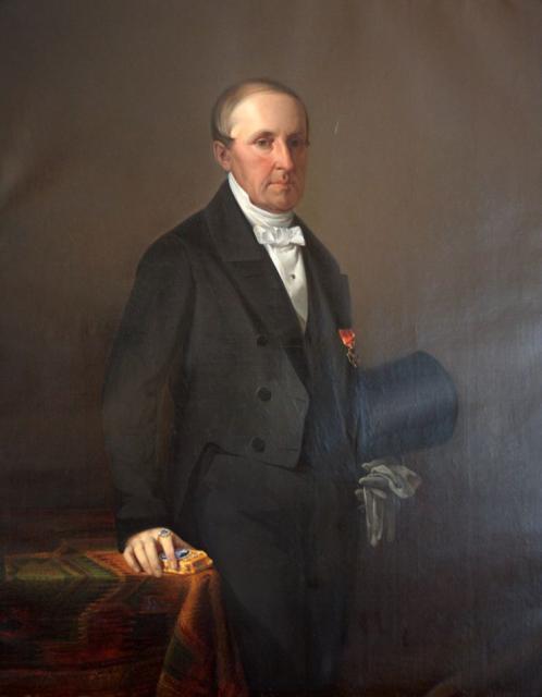 Swertschkoff W. Portrait of Andreas Donner. 1856